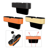 Maxbell Car Seat Gap Organizer W/ Cup Holder for Phones Keys Cards Black