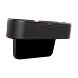 Maxbell Car Seat Gap Organizer W/ Cup Holder for Phones Keys Cards Black