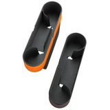 Maxbell Car Seat Gap Organizer W/ Cup Holder for Phones Keys Cards Black