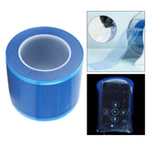 Maxbell 1200Pcs Thick Disposable Barrier Film Roll for Tattoo Makeup Microblading Blue