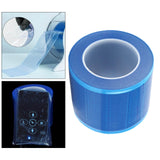 Maxbell 1200Pcs Thick Disposable Barrier Film Roll for Tattoo Makeup Microblading Blue