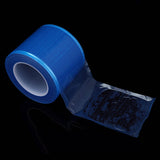 Maxbell 1200Pcs Thick Disposable Barrier Film Roll for Tattoo Makeup Microblading Blue