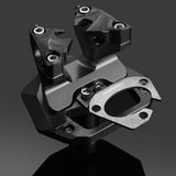 Maxbell Electric Car Modified Base Durable Accessory Adaptor for niu+ U+A U+B black