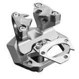 Maxbell Electric Car Modified Base Durable Accessory Adaptor for niu+ U+A U+B silver
