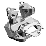 Maxbell Electric Car Modified Base Durable Accessory Adaptor for niu+ U+A U+B silver
