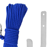 Maxbell Fishing Nylon Rope Set with Spring Hook Multipurpose for Magnet Fishing Blue