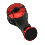 Maxbell Headrest Hooks Hanger Hidden Storage for Jacket Grocery Bags Red