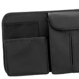 Maxbell Car Seat Back Organizer with Tissue Holder pocket Holder Durable Black