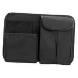 Maxbell Car Seat Back Organizer with Tissue Holder pocket Holder Durable Black