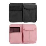 Maxbell Car Seat Back Organizer with Tissue Holder pocket Holder Durable Black