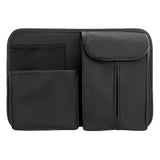 Maxbell Car Seat Back Organizer with Tissue Holder pocket Holder Durable Black