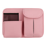 Maxbell Car Seat Back Organizer with Tissue Holder pocket Holder Durable Pink