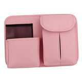 Maxbell Car Seat Back Organizer with Tissue Holder pocket Holder Durable Pink