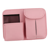 Maxbell Car Seat Back Organizer with Tissue Holder pocket Holder Durable Pink