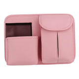 Maxbell Car Seat Back Organizer with Tissue Holder pocket Holder Durable Pink