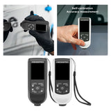 Maxbell Paint Thickness Gauge Tester for Automotive Paint Thickness Measurement Black
