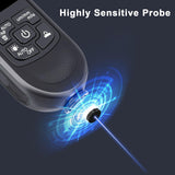 Maxbell Paint Thickness Gauge Tester for Automotive Paint Thickness Measurement Black