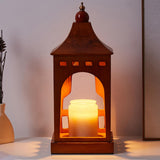 Maxbell Wooden Candle Warmer Decorative Fragrance Light for Bedside Table Office