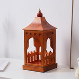 Maxbell Wooden Candle Warmer Decorative Fragrance Light for Bedside Table Office