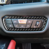 Maxbell Headlamp Switch Buttons Sticker Carbon Fiber for A90 Soft and Durable