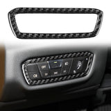 Maxbell Headlamp Switch Buttons Sticker Carbon Fiber for A90 Soft and Durable