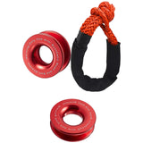 Maxbell Car recover Ring 55000lbs Towing Winch Soft Shackle for SUV Truck without Tow Rope