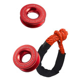 Maxbell Car recover Ring 55000lbs Towing Winch Soft Shackle for SUV Truck without Tow Rope