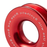 Maxbell Car recover Ring 55000lbs Towing Winch Soft Shackle for SUV Truck without Tow Rope