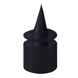 Maxbell 14x Pointed Top Halloween Witch Hats Cosplay Wide Brim Costume for Party Adults 37cmx35cm