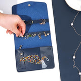 Maxbell Jewelry Storage Bag Jewelry Organizer Clutch Jewelry Holder Jewelry Case