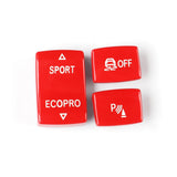 Maxbell AntiSlip sport Off P Button for BMW 1S F20 F212012to 2018 Red