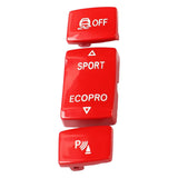 Maxbell AntiSlip sport Off P Button for BMW 1S F20 F212012to 2018 Red