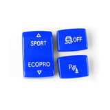 Maxbell AntiSlip sport Off P Button for BMW 1S F20 F212012to 2018 Blue