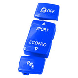Maxbell AntiSlip sport Off P Button for BMW 1S F20 F212012to 2018 Blue