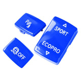 Maxbell AntiSlip sport Off P Button for BMW 1S F20 F212012to 2018 Blue