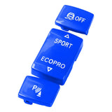 Maxbell AntiSlip sport Off P Button for BMW 1S F20 F212012to 2018 Blue