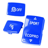 Maxbell AntiSlip sport Off P Button for BMW 1S F20 F212012to 2018 Blue