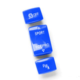 Maxbell AntiSlip sport Off P Button for BMW 1S F20 F212012to 2018 Blue