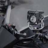 Maxbell Motorcycle LED Light Spotlight Waterproof for Motorbike Automobile Single Lens