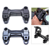 Maxbell Motorcycle Handlebar Riser Clamp Professional CNC for Benda BD300-15 Black
