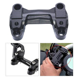 Maxbell Motorcycle Handlebar Riser Clamp Professional CNC for Benda BD300-15 Black