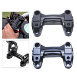 Maxbell Motorcycle Handlebar Riser Clamp Professional CNC for Benda BD300-15 Black