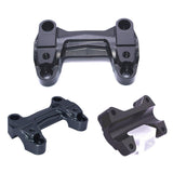 Maxbell Motorcycle Handlebar Riser Clamp Professional CNC for Benda BD300-15 Black