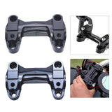 Maxbell Motorcycle Handlebar Riser Clamp Professional CNC for Benda BD300-15 Black