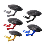 Maxbell Upgrade Motorcycle Rear Mudguard CNC Aluminum Alloy for Motorcycle M3 M5 Red