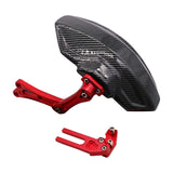 Maxbell Upgrade Motorcycle Rear Mudguard CNC Aluminum Alloy for Motorcycle M3 M5 Red