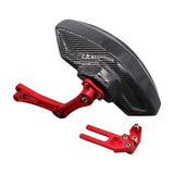 Maxbell Upgrade Motorcycle Rear Mudguard CNC Aluminum Alloy for Motorcycle M3 M5 Red