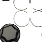 Maxbell 4x Wheel Center cap Spare Part for rzr pro 4 Professional
