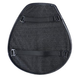Maxbell Motorbike Seat Cushion Shock Absorption for Long Distance Riding Black