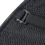 Maxbell Motorbike Seat Cushion Shock Absorption for Long Distance Riding Black